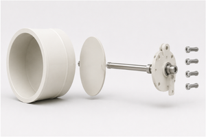 butterfly dampers PVC / CPVC