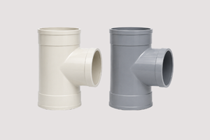 90 Tee Branch Duct Pipe PVC / CPVC