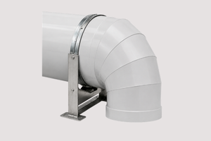 90 Degree Elbow Duct Pipe PVC / CPVC