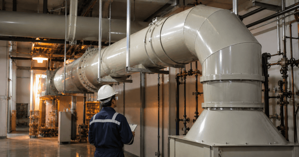 CPVC Duct Temperature Limits When Higher Temperatures Change the Specification