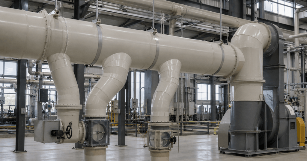 How to Size Industrial PVC Exhaust Ductwork