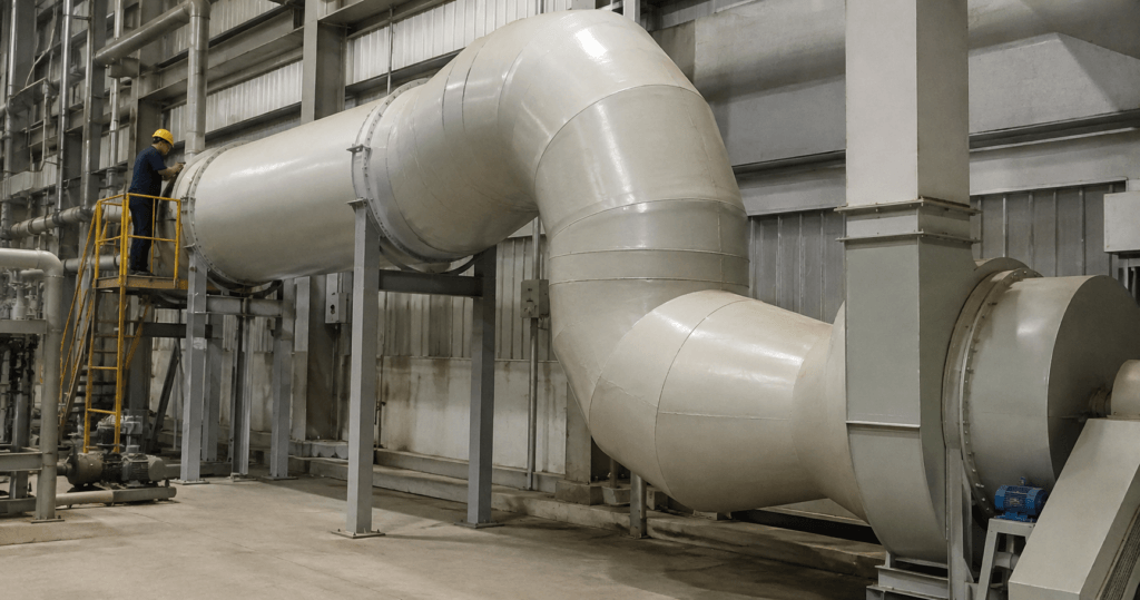 Large-Diameter PVC Duct When Custom Fabrication Makes Sense