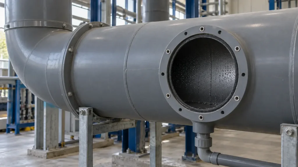 pdi-condensation-corrosive-exhaust-duct-system