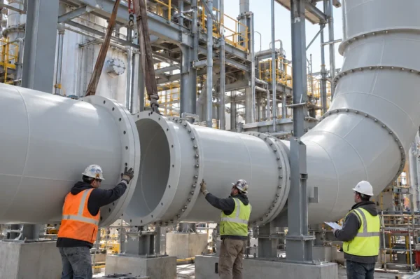 PVC Duct Field Joints for Large Custom Systems